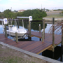 Cumaru wood dock
